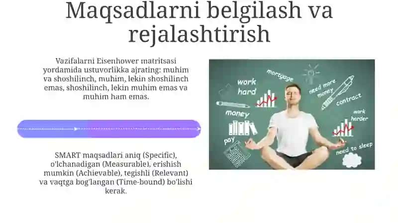 O'z-o'zini boshqarish va ko'nikmalar rivojlanishining amaliy ahamiyati 4