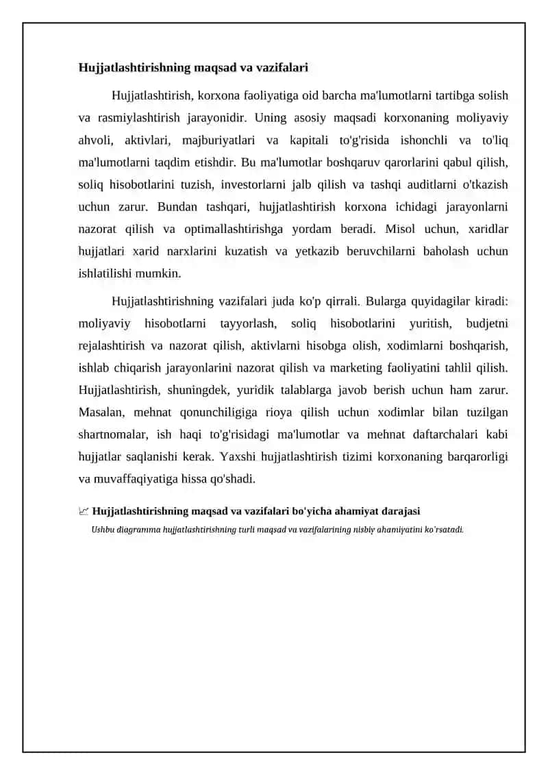 Hujjatlashtirish va inventarizatsiyaning asosiy tamoyillari 4