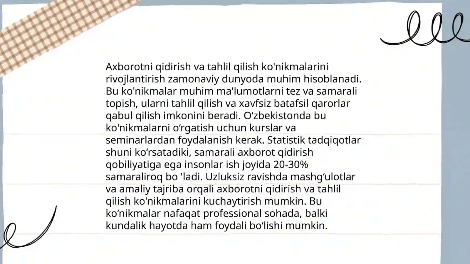 O‘quvchilarning axborot iste’moli madaniyatini shakllantirish metodlari 4