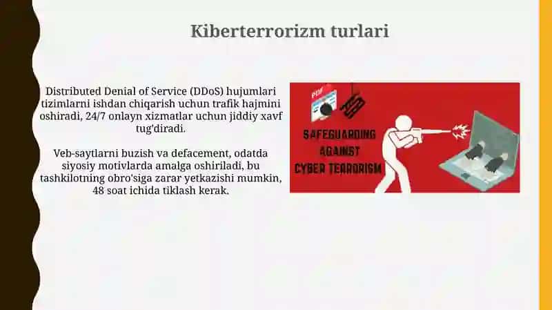 Kiberterrorizm va unda himoyalanish 4