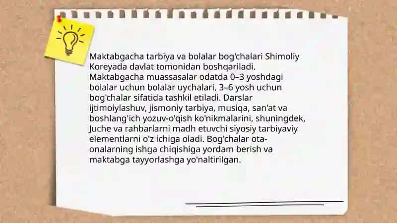 Shimoliy Koreyada ta'lim tizimi 4