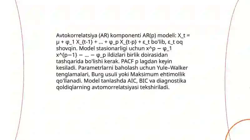 ARIMA moduli 4
