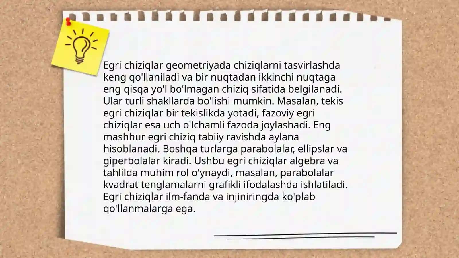 Egri chiziqli integrallar 4
