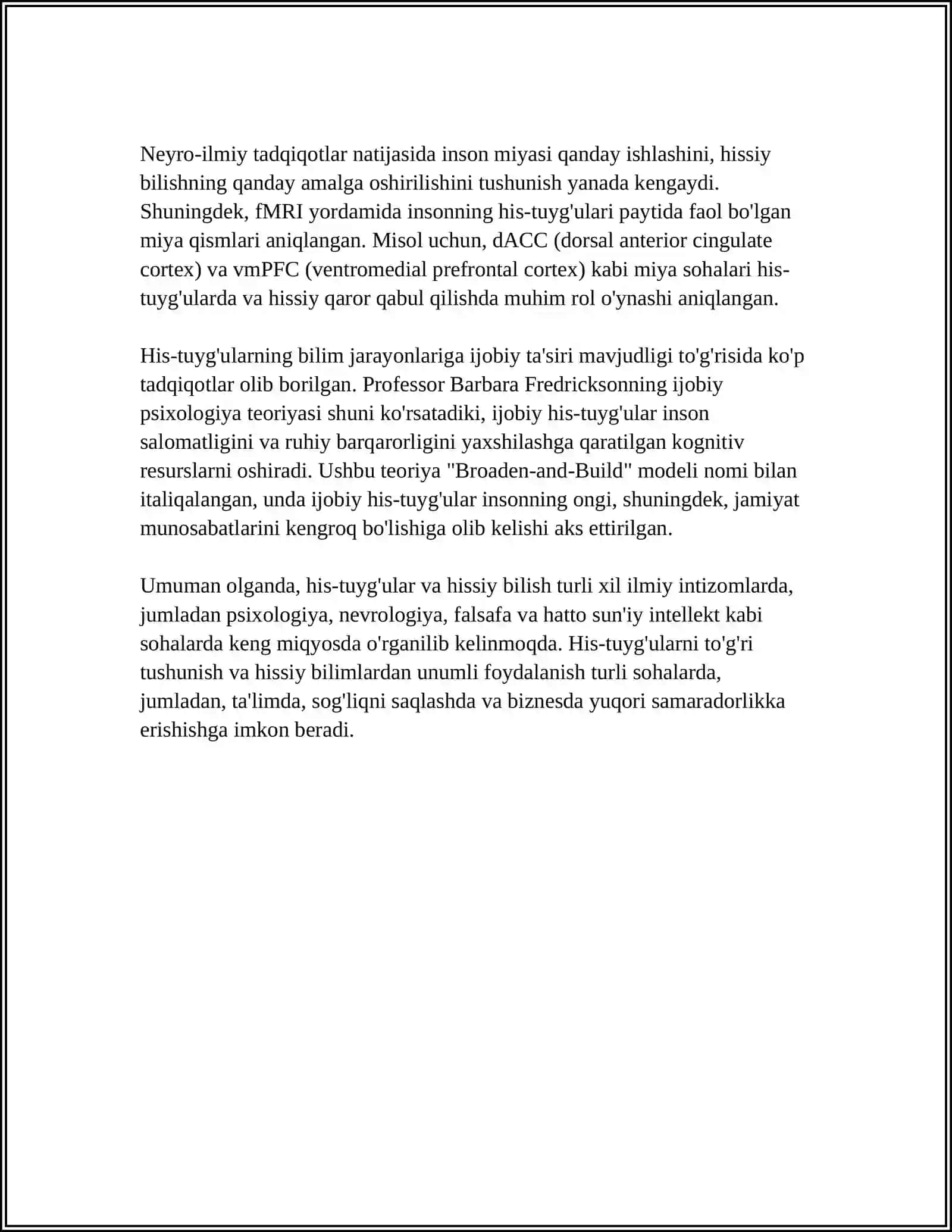 HISSIY EMPIRIK, NAZARIY, MANTIQIY, INTUITIV, BILISH DARAJALARINING O'ZARO ALOQASI VA FARQI 4