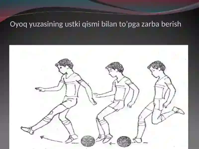 FUTBOL O’YINIDA HARAKATLANISH TEXNIKASINI O’RGATISH 4