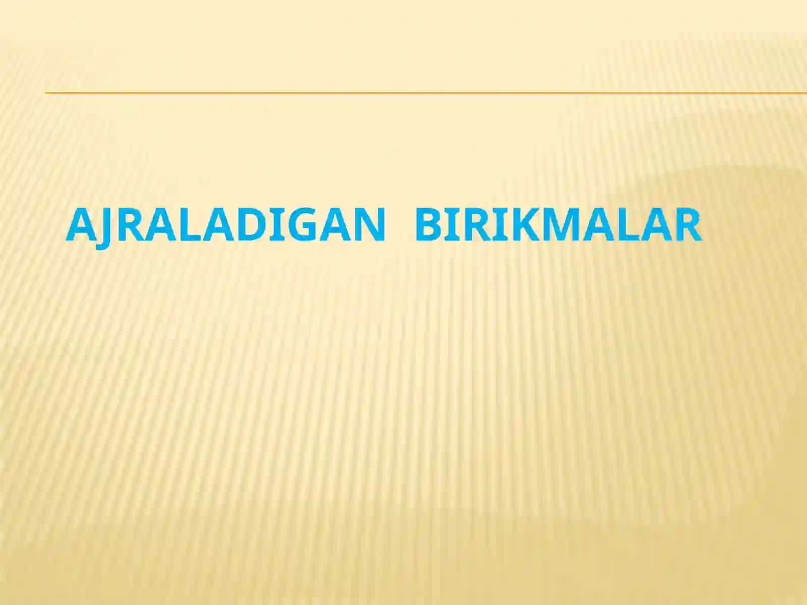 Namangan viLOYATI chortoq tumani 48-o`rta ta`lim maktabi Chizmachilik fanining o`qituvchisi Mirzaqayumova Naimaning 9-sinflar uchun birikmatur 4