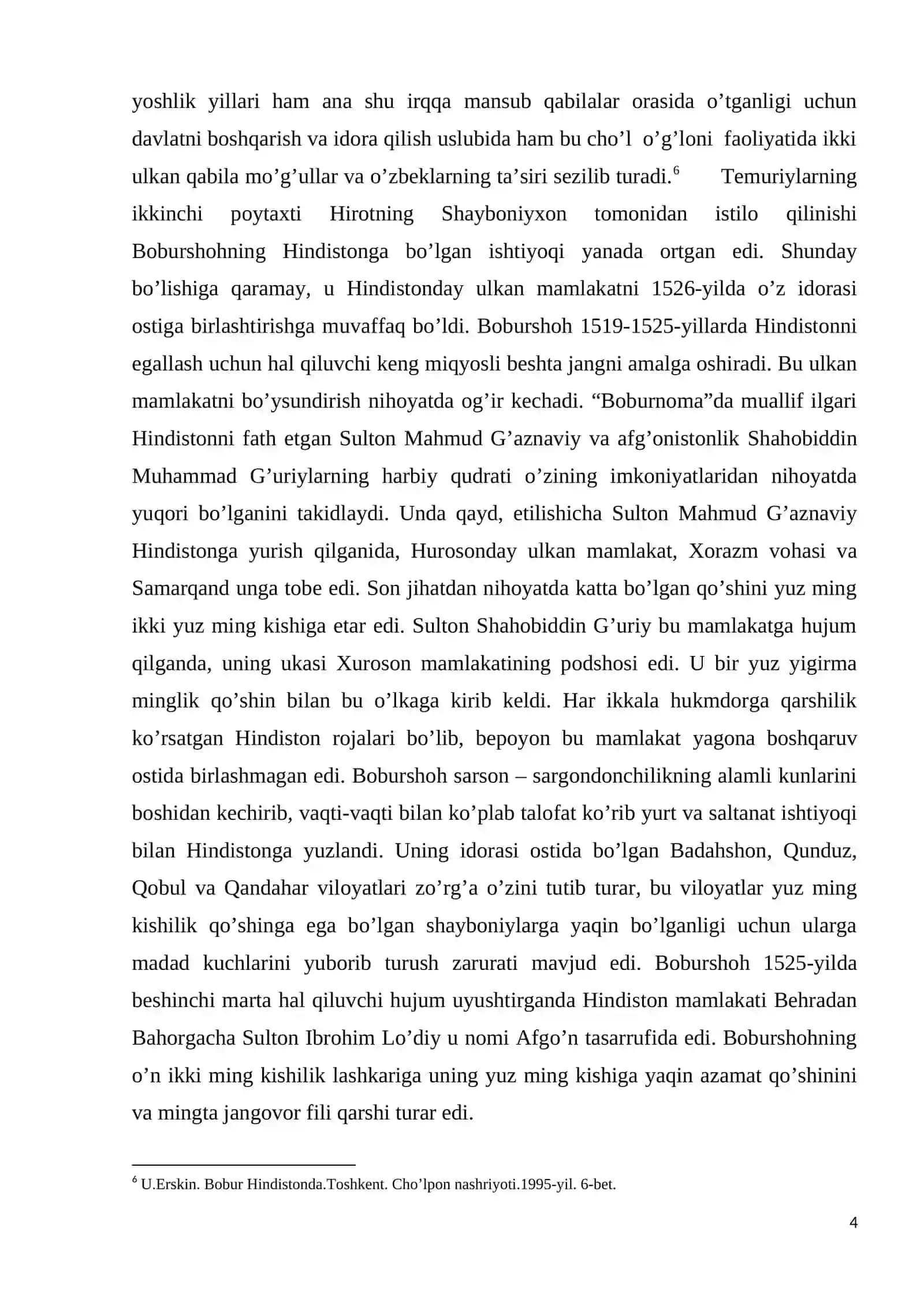 BOB. ZAHIRIDDIN MUHAMMAD BOBURNING HAYOTI VA SIYOSIY-ILMIY FAOLIYATI 4