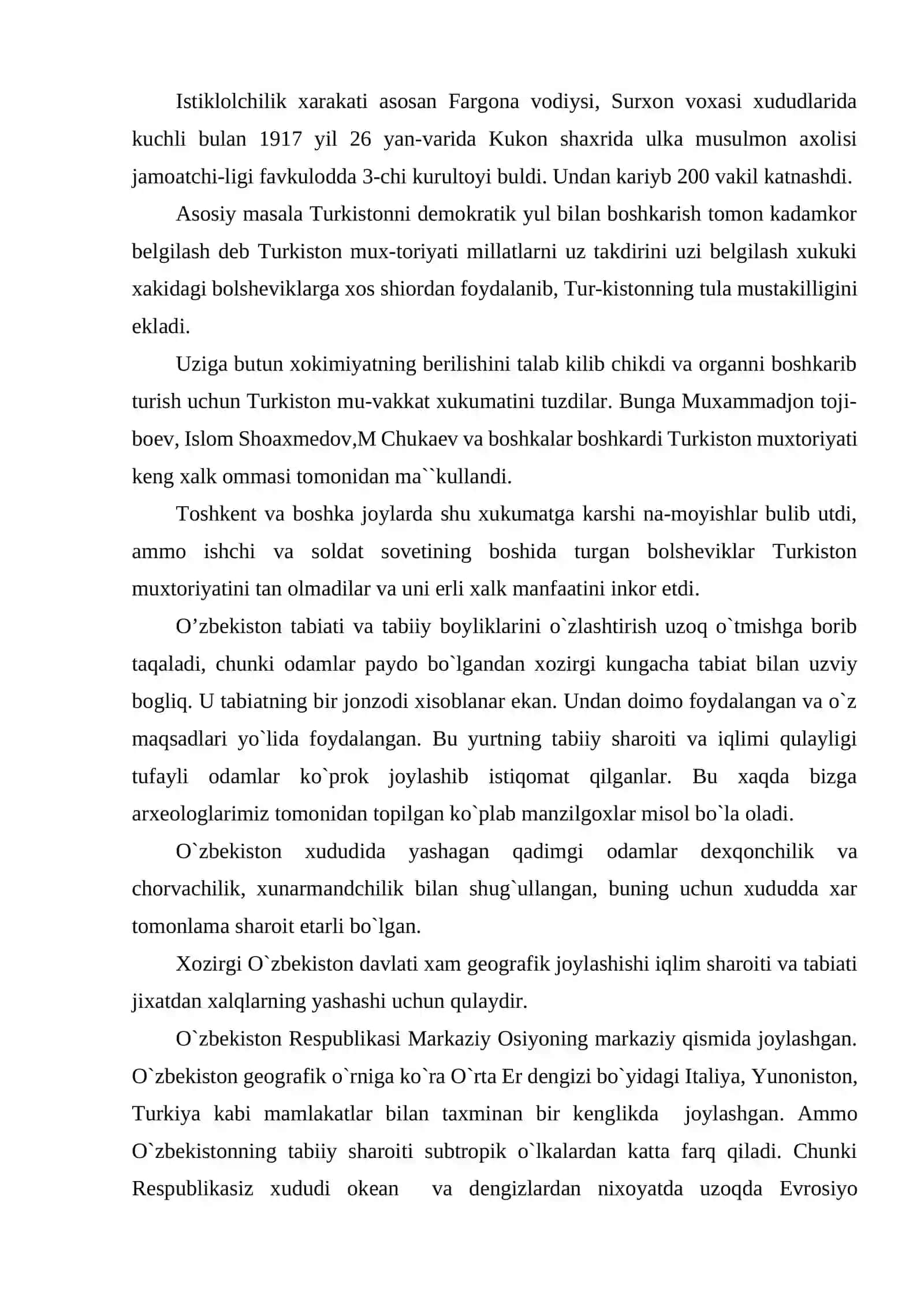 1917-1924 yillarda O'rta Osiyoning tarixiy geografiyasi 4