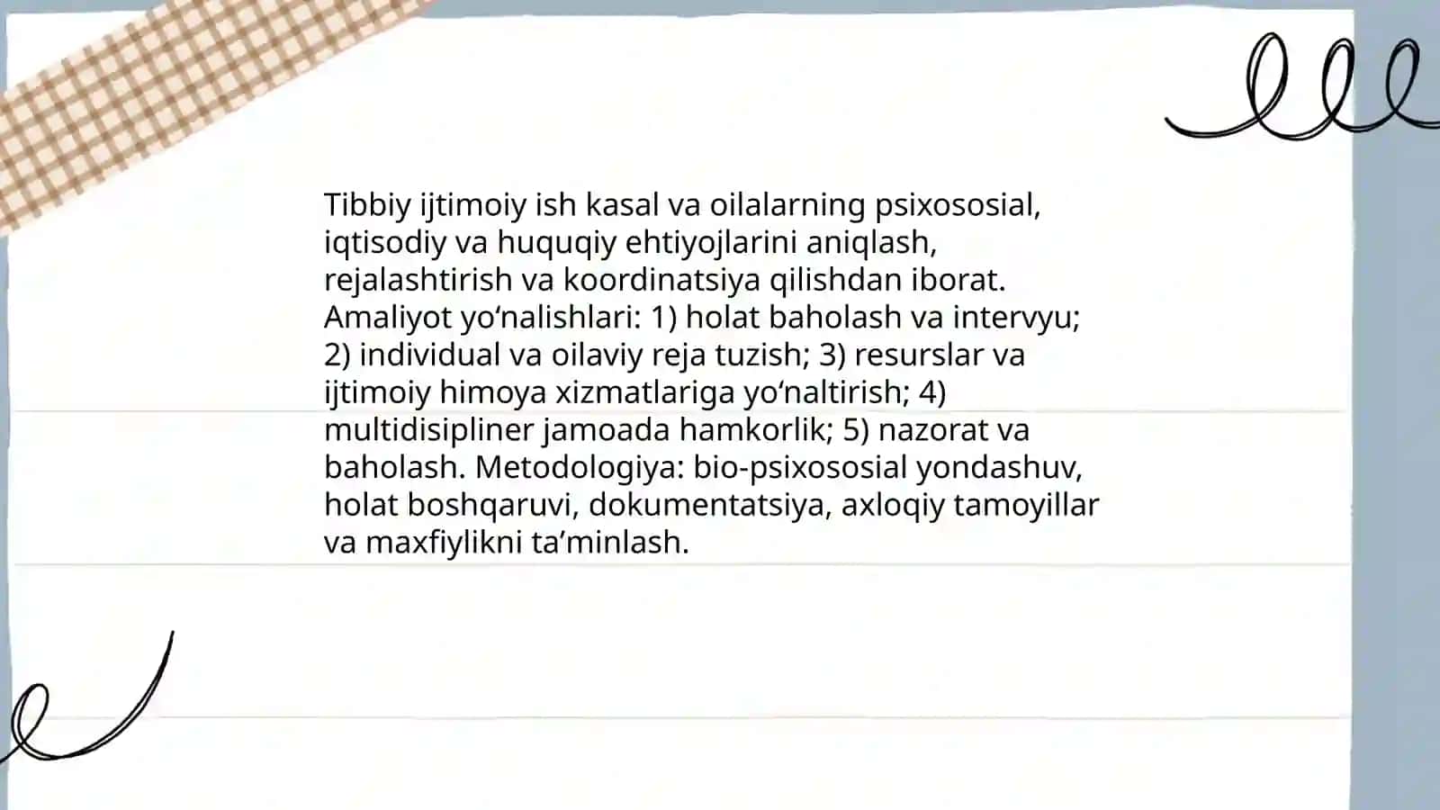 Sogʻliqni saqlash tizimi va ijtimoiy ish 4