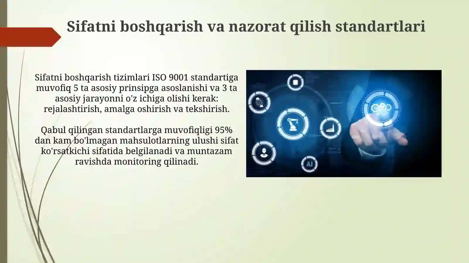 Ishlab chiqarishni texnologik tayyorlashning yagona tizimi standartlari 4