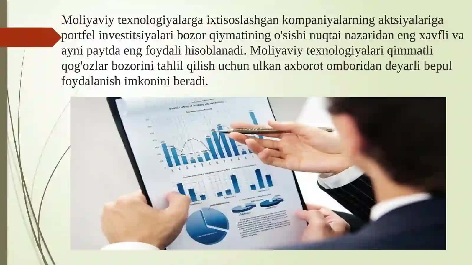 Moliyaviy tashkilotlarida moliyaviy texnologiyalar va ularni joriy etish 4