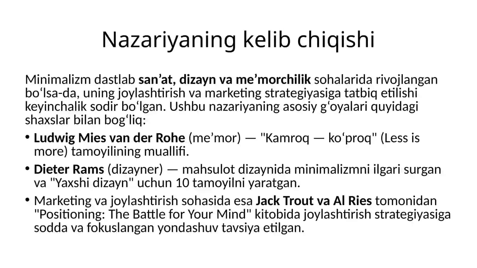 Kichik va katta savdo nuqtalarida merchandising uslublari 4