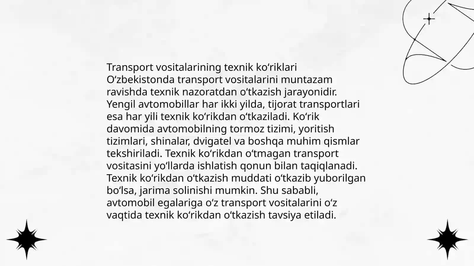 Yoʻl harakati toʻgʻrisidagi konvensiya 4