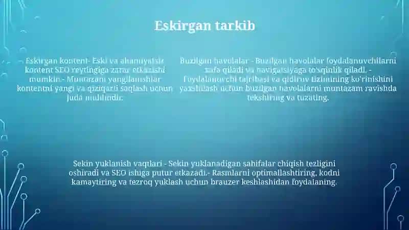 İKKilamchi Resurslar Muammolar Va Texnologiylar 4