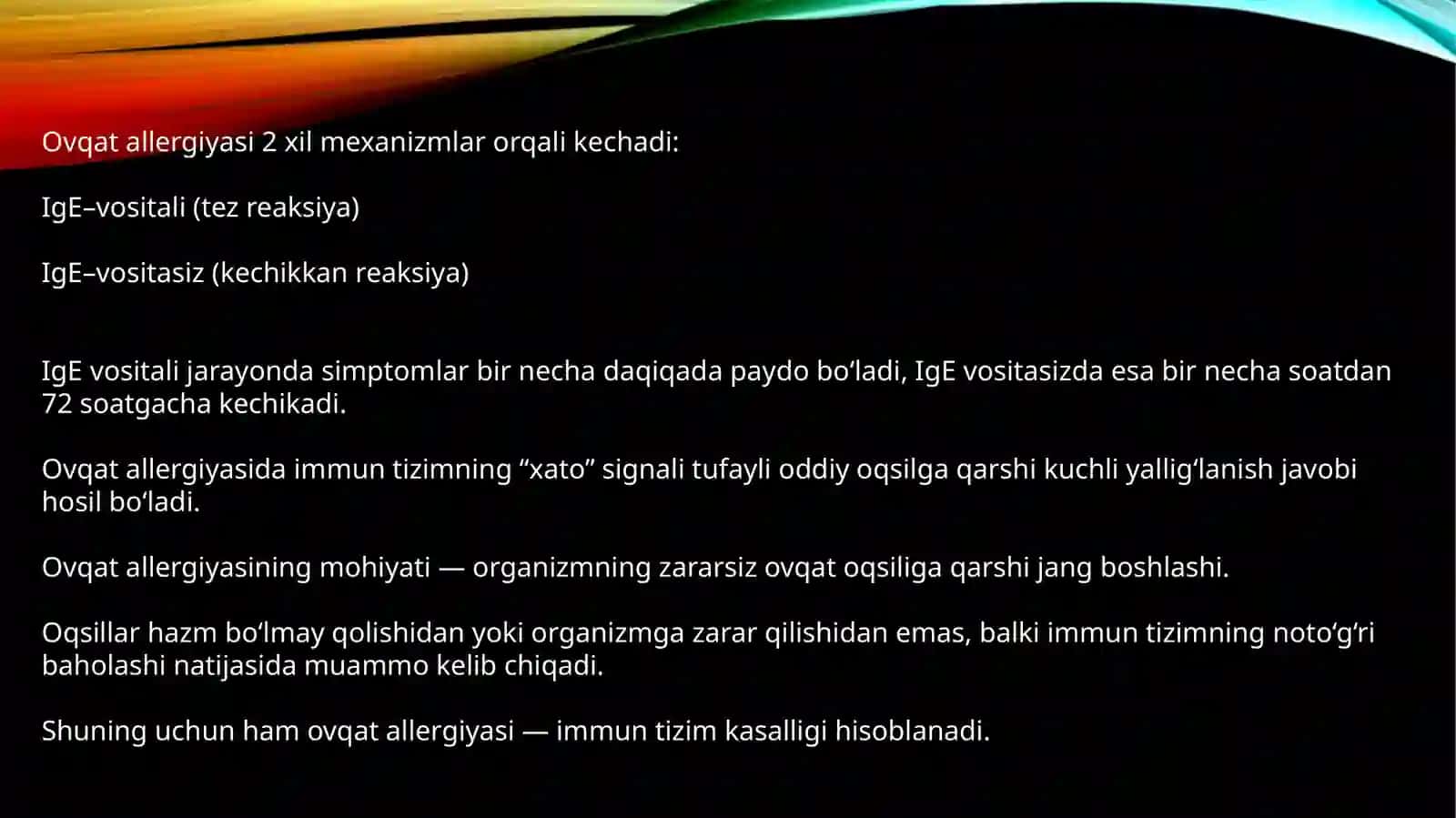 Bolalarda ovqatdan allergiya 4
