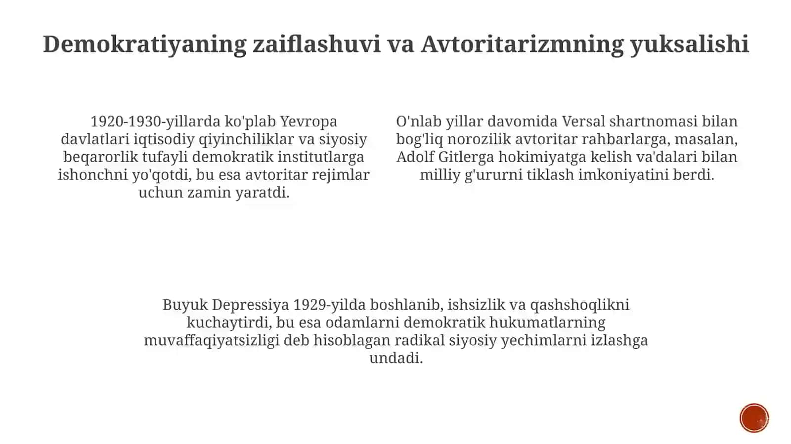 Versal Tizimi va Millatlar Ligasi 4