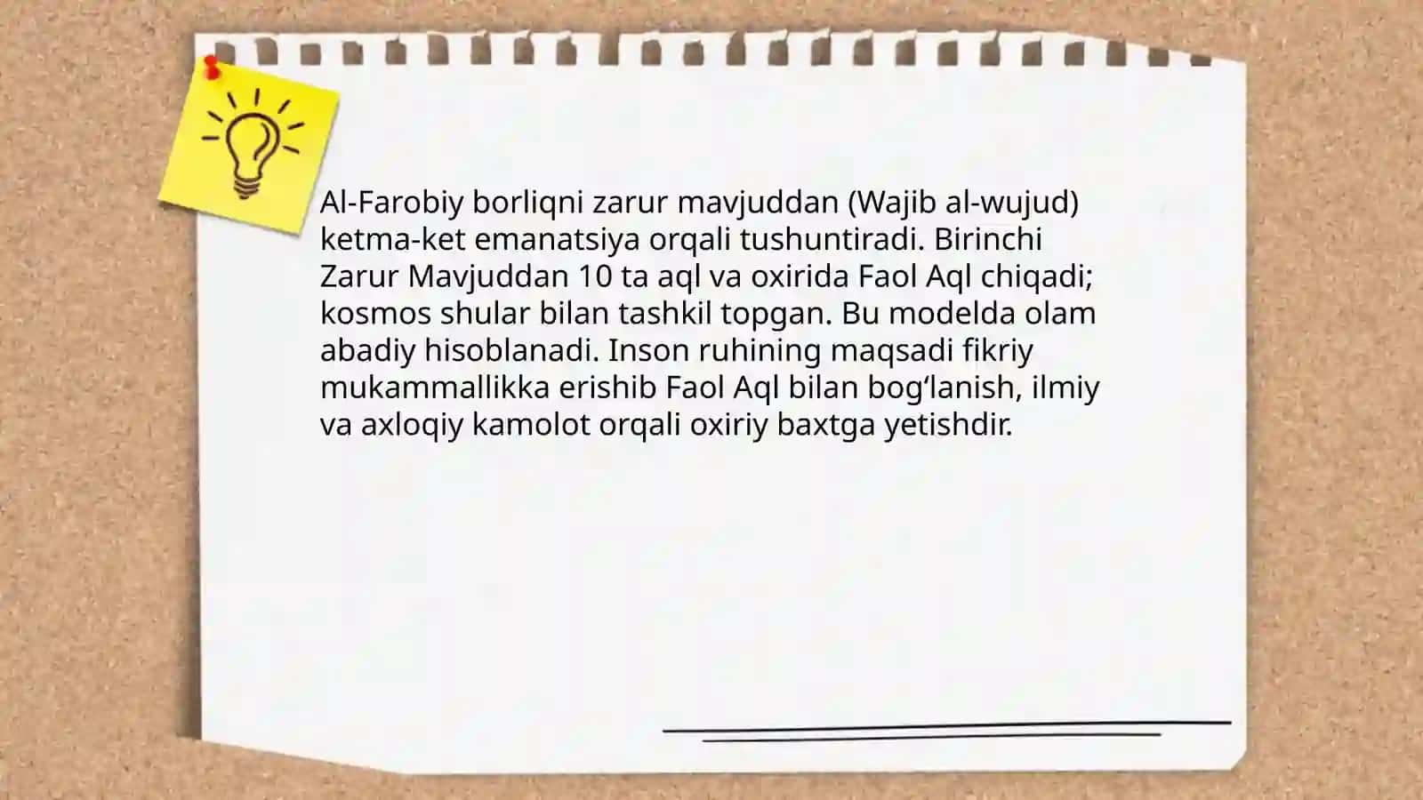 Sharq mutafakkirlarining borliq haqidagi taʼlimotlari 4