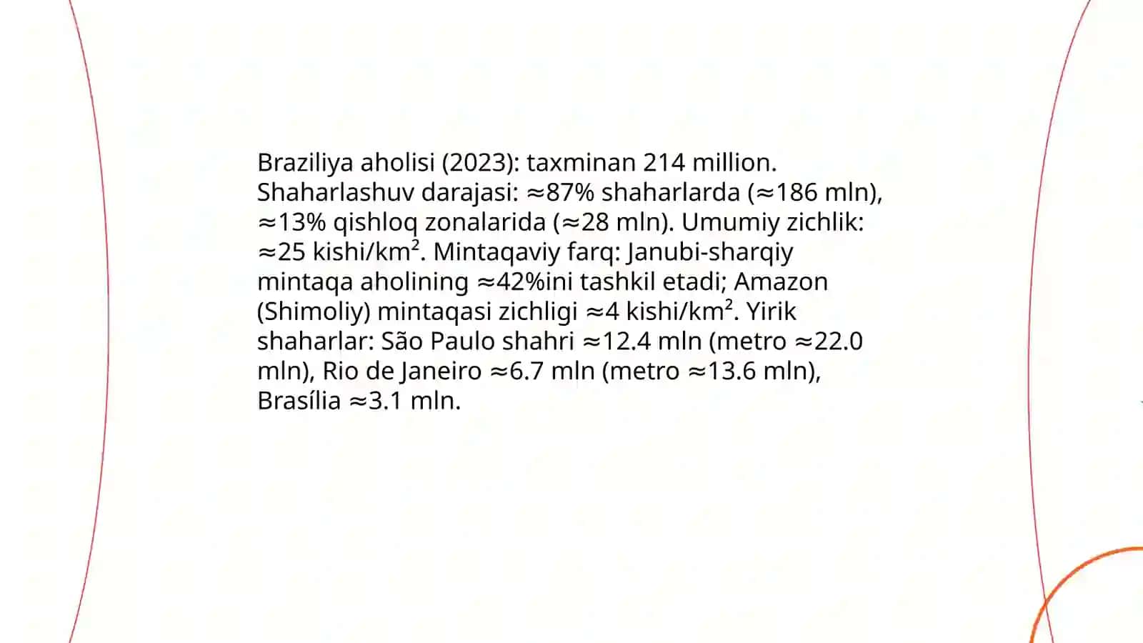 Braziliyaning demografiyasi 4