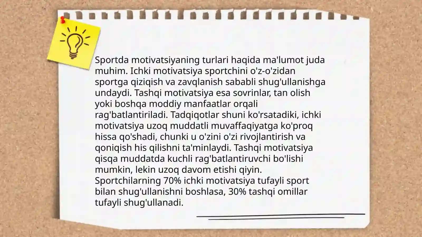 Motivatsiya va uning sportdagi ahamiyati 4