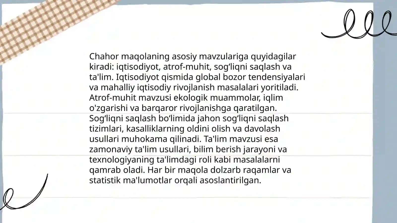 Nizomiy Aruz Samarqandiy CHahor maqola 4