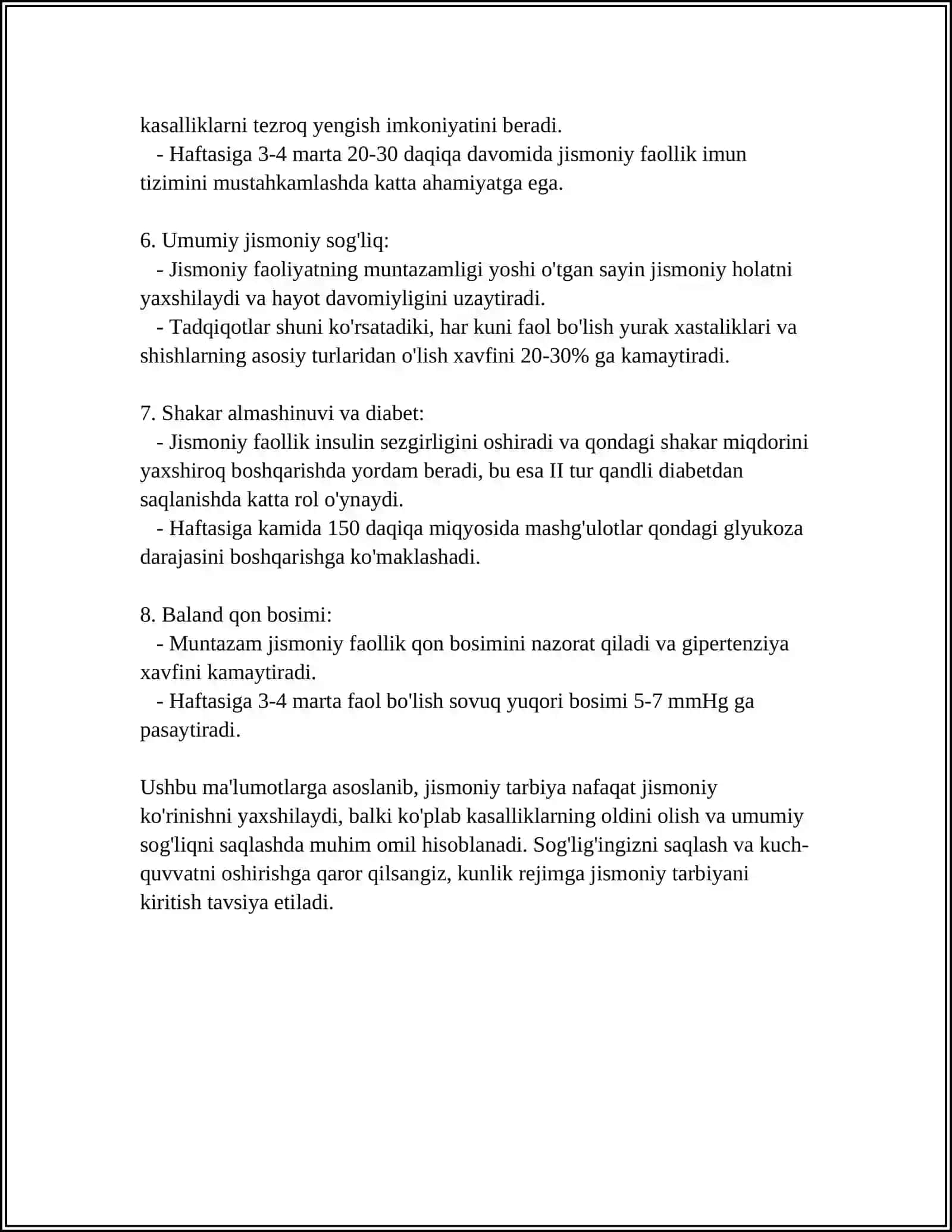 JISMONIY TARBIYANING YOSHLAR UCHUN AHAMYATI 4