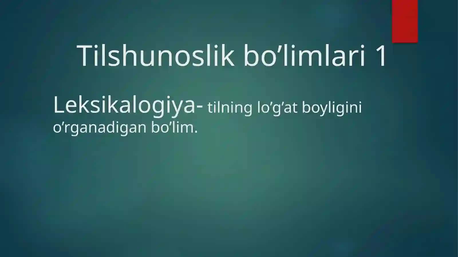 Matinni lingvistik tahlil qilish 4