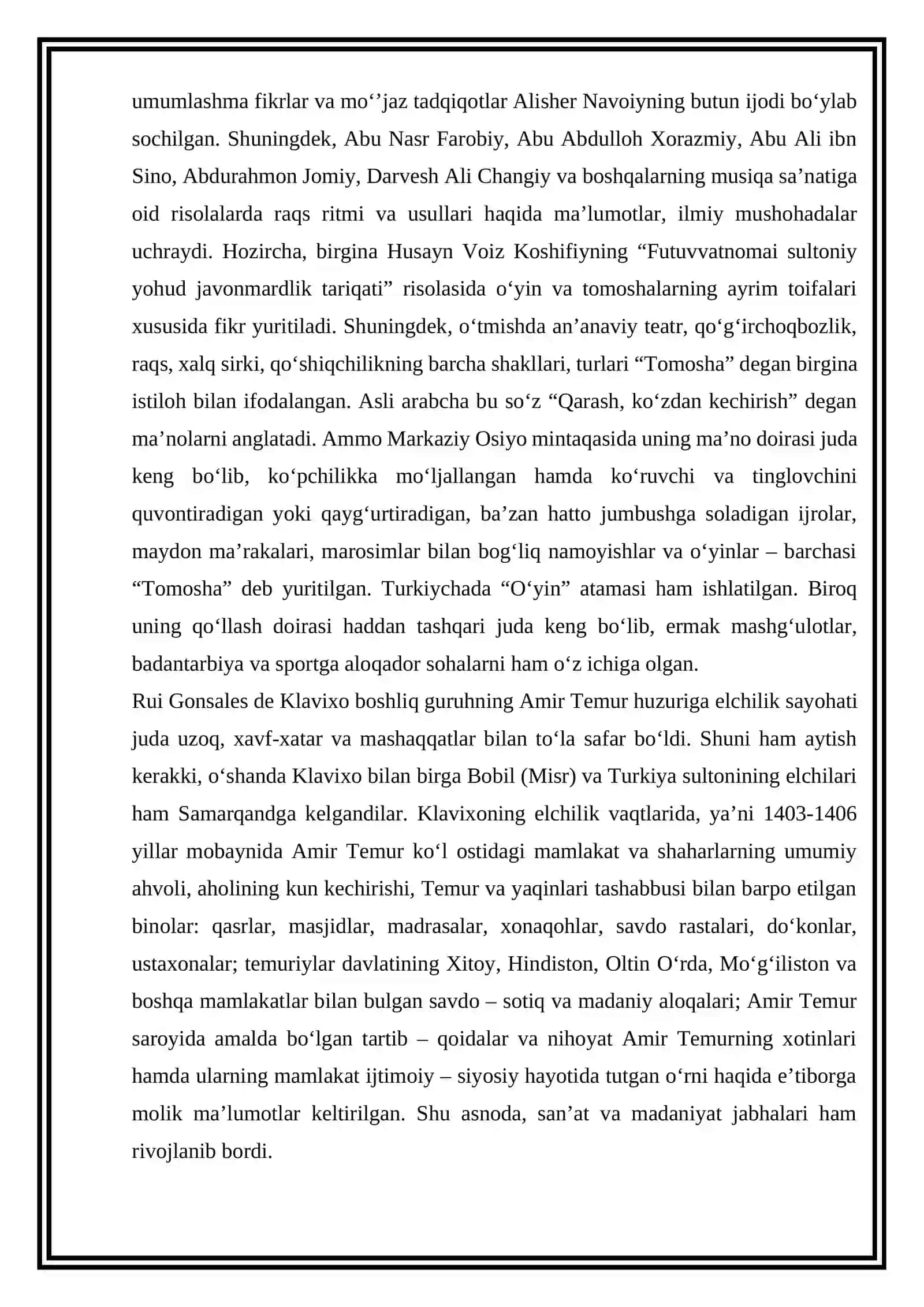 Mustaqillik yillarida Amir Temur va temuriylar davri tarixining tadqiq etilishi bo‘yicha ma’lumotnoma tayyorlash 4
