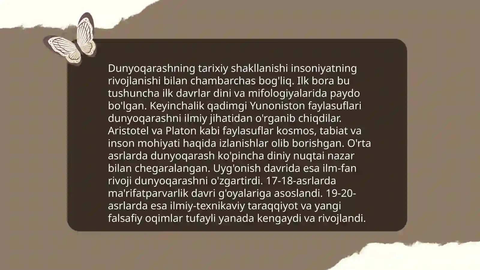 Dunyoqarashning mohiyati,tuzilishi va asosiy funksiyalari 4