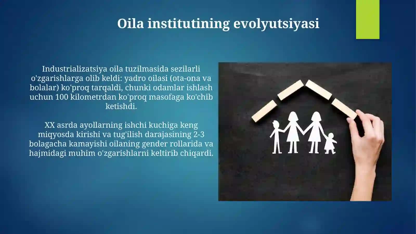 Totuv oila- Jamiyat tayanchi 4