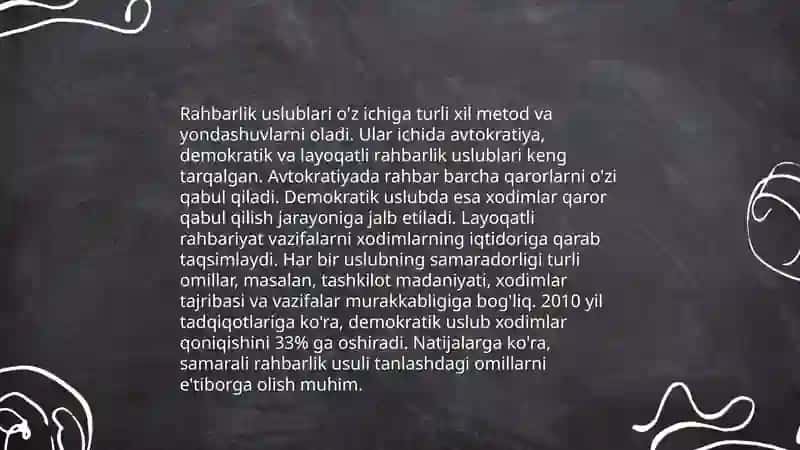 Boshqaruv mehnatini tashkil qilish 4