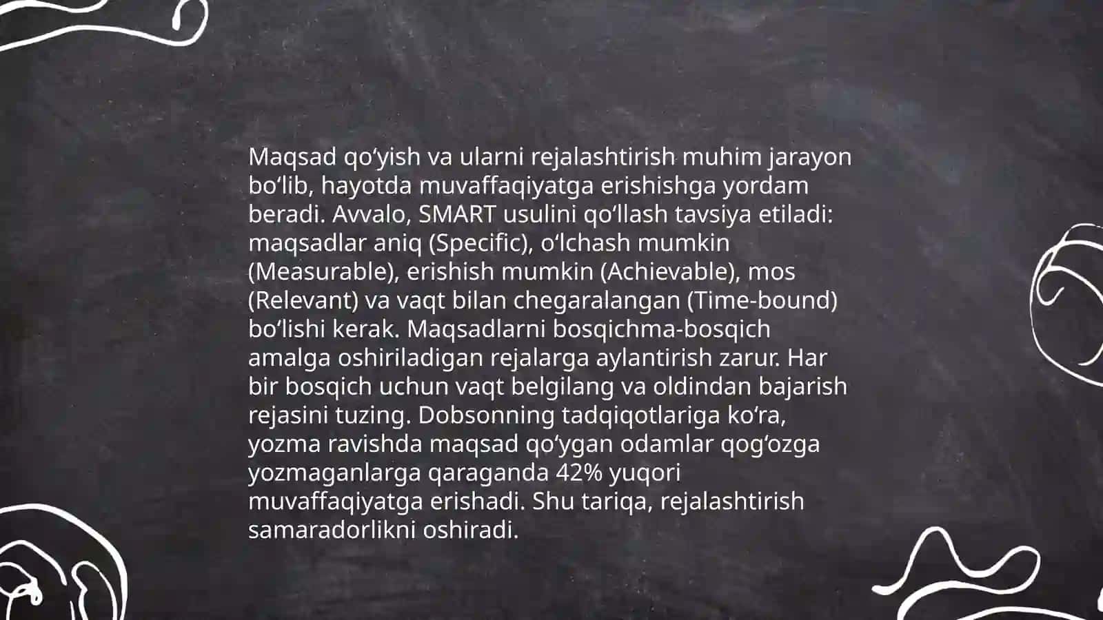 Vaqtni boshqarish san'ati tushunchasi va uning mazmuni 4