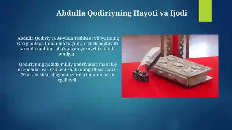 Abdulla Qodiriy Va Toshkent Adabiy Muhiti 4