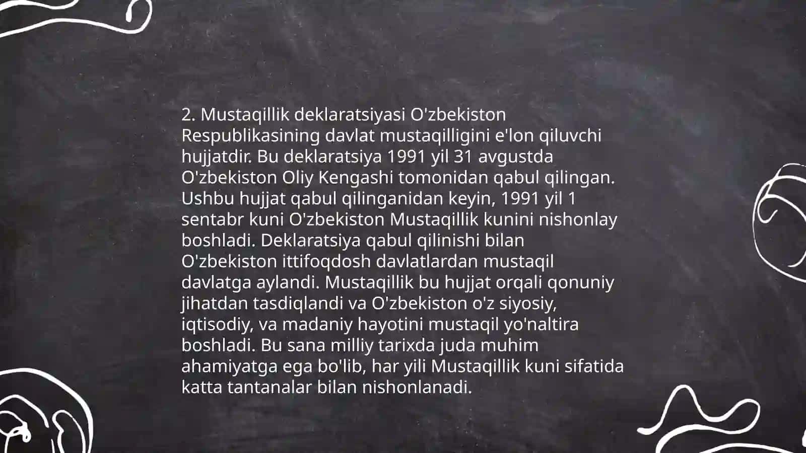 O'zbekiston Respublikasining mustaqillikka erishishi 4