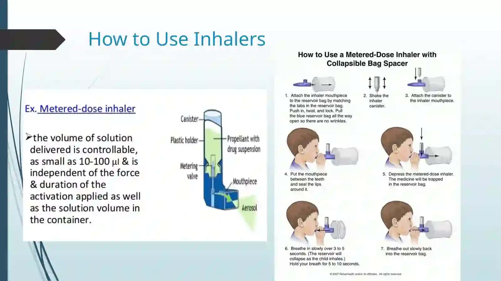 How to Use Inhalers: MDI 4