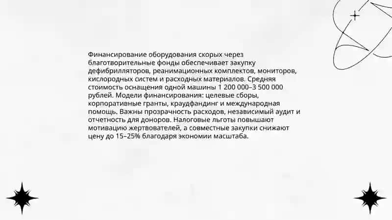 Благотворительность. Служба скорой помощи 4