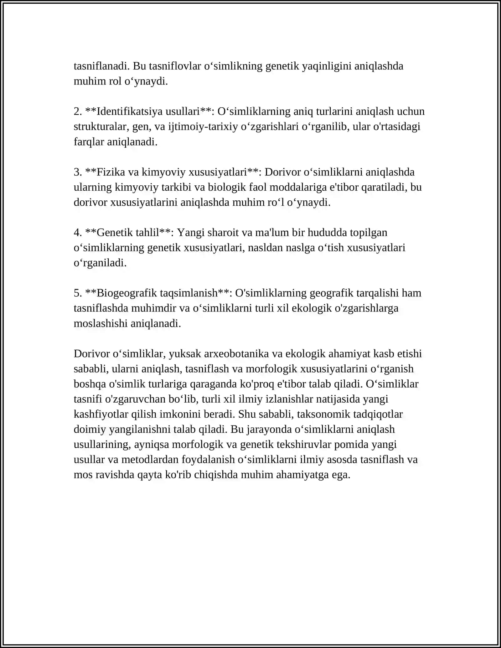 DORIVOR MAHSULOTLARINI ANIQLASH VA TAHLIL QILISH 4