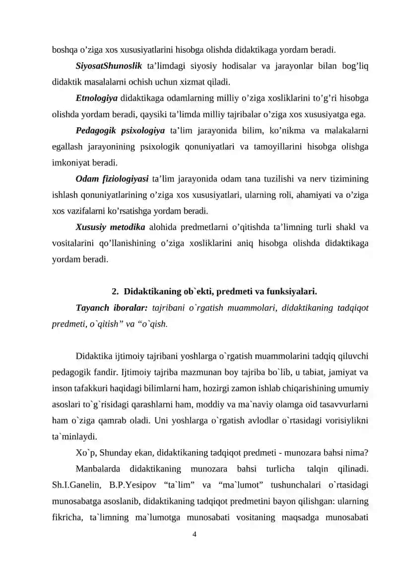 Didaktika-ta`lim nazariyasi sifatida 4