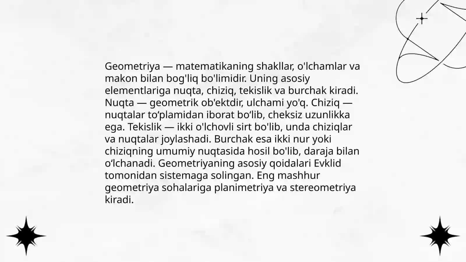 Matematika haqida tushuncha 4