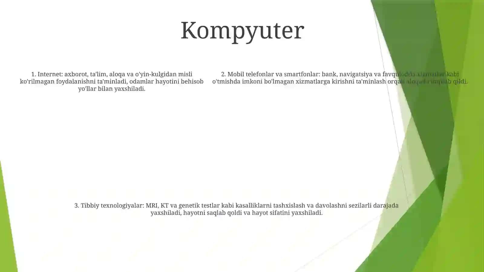 Telekommunikatsiya va Internet 4