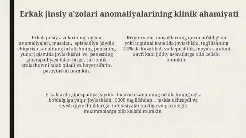 Ayol jinsiy a'zolari anomaliyalari va klinik ahamiyati 4