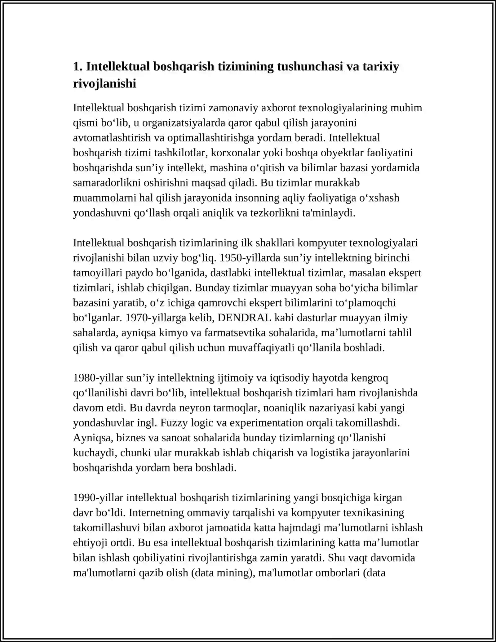 INTELLEKTUAL BOSHQARISH TIZIMINING NAZARIY ASOSLARI 4
