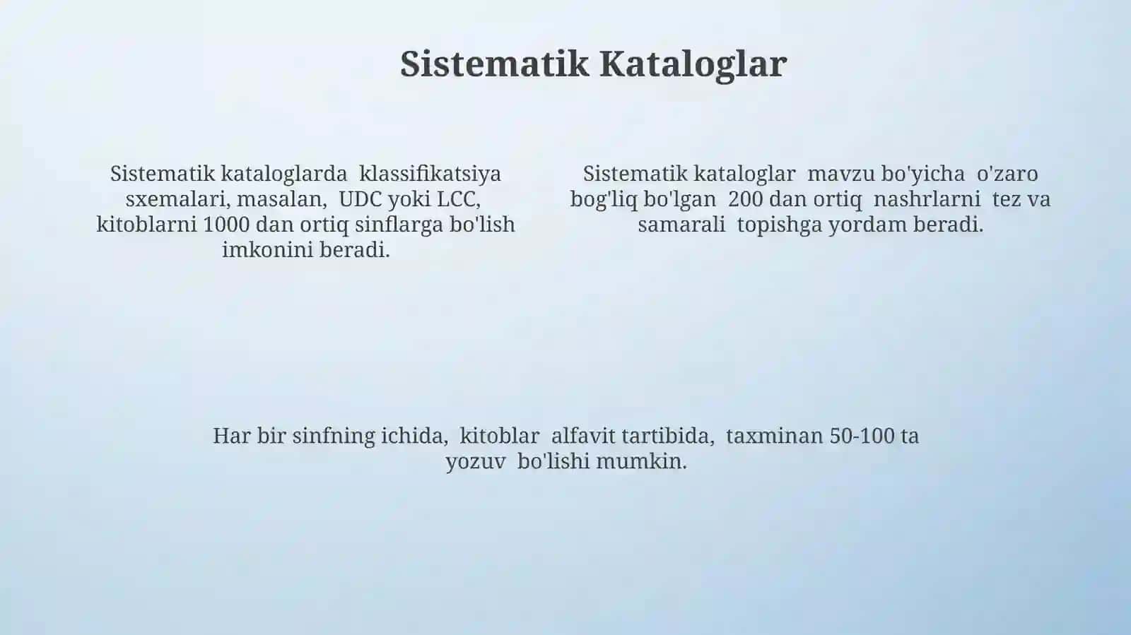 Kutubxonada katalog turlari 4