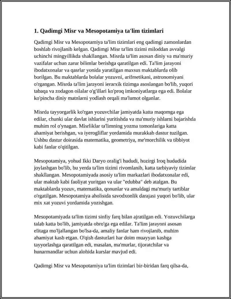 ENG QADIMGI DAVRLARDAN XIX ASRNING BIRINCHI YARMIGACHA JAHON PEDAGOGIKA FANINING RIVOJLANISH TARIXI 4