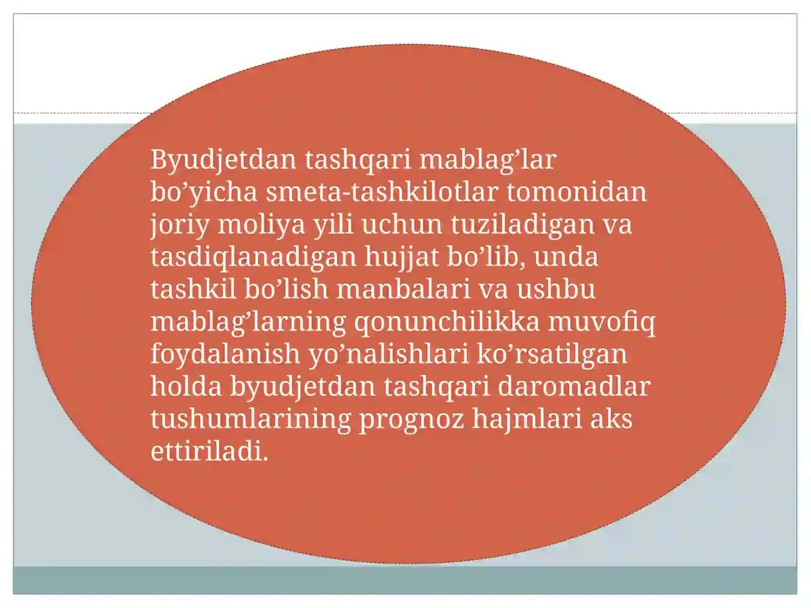 Byudjet tashkilotlarida smetalar hamda shtatlar jadvalini tuzish, tasdiqlash va taqdim etish tartibi 4