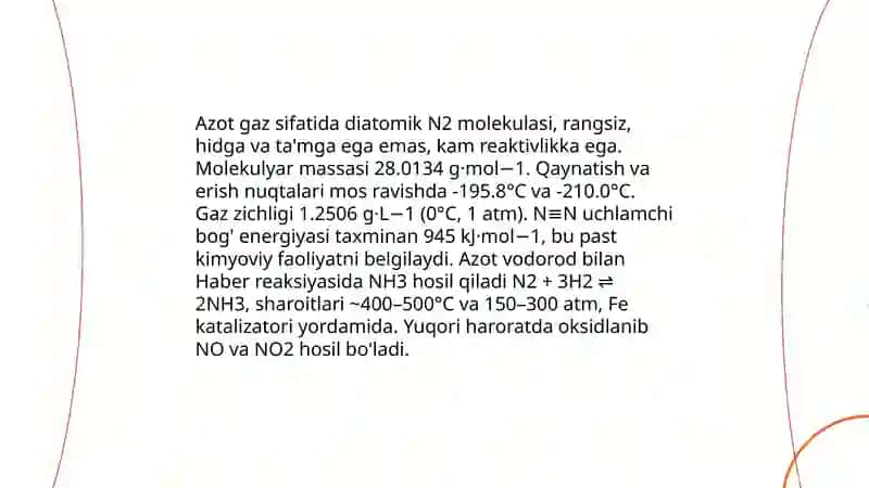 Azot va uning birikmalari 4