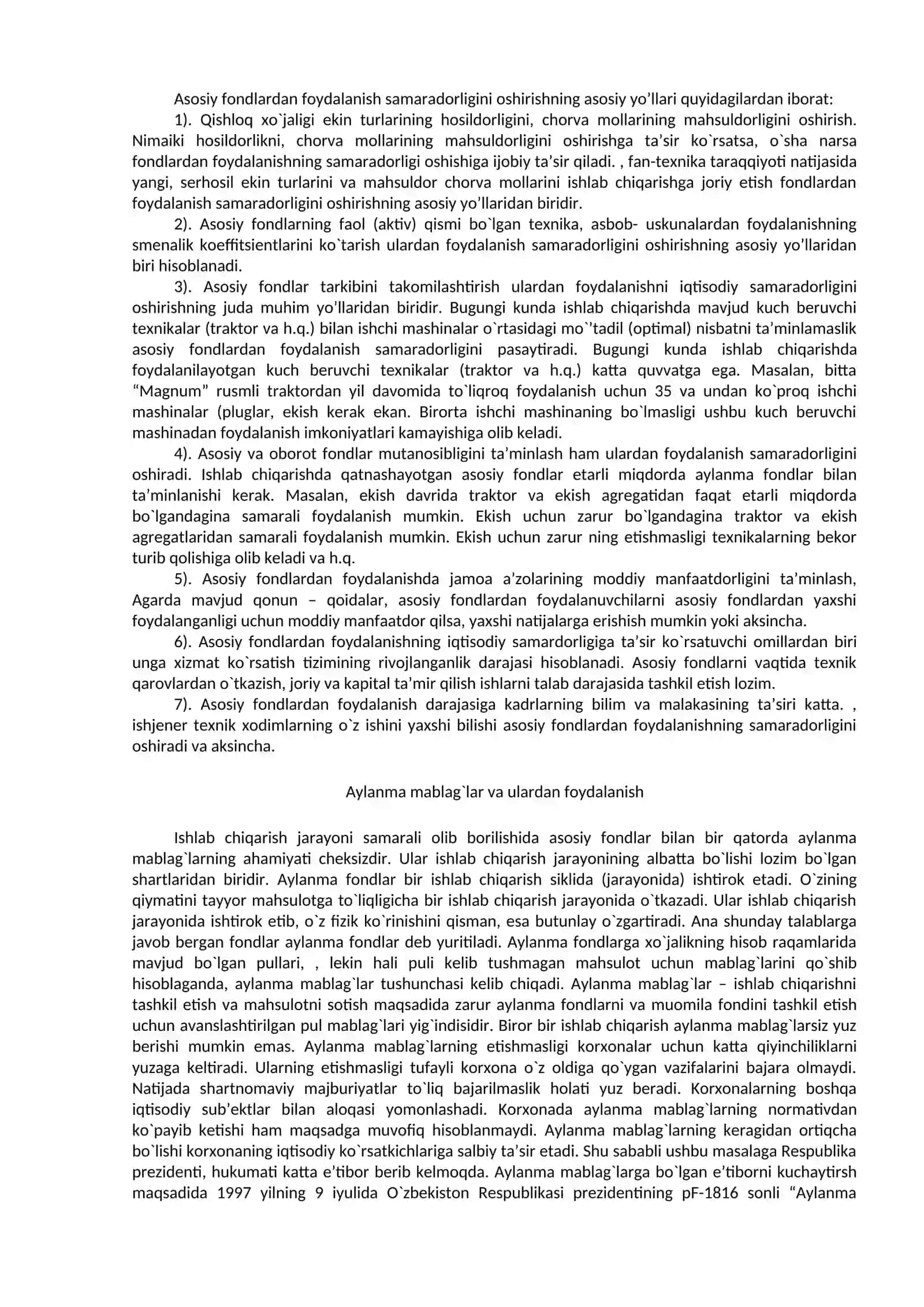 Agrosanoat majmuasi moddiy-tеxnika rеsurslari 4