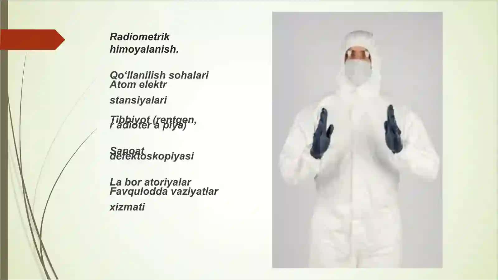 DPMlarda INMlardan foydalanilganda dozimetrik va radiometrik nazorat o‘tkazishning asoslari 4
