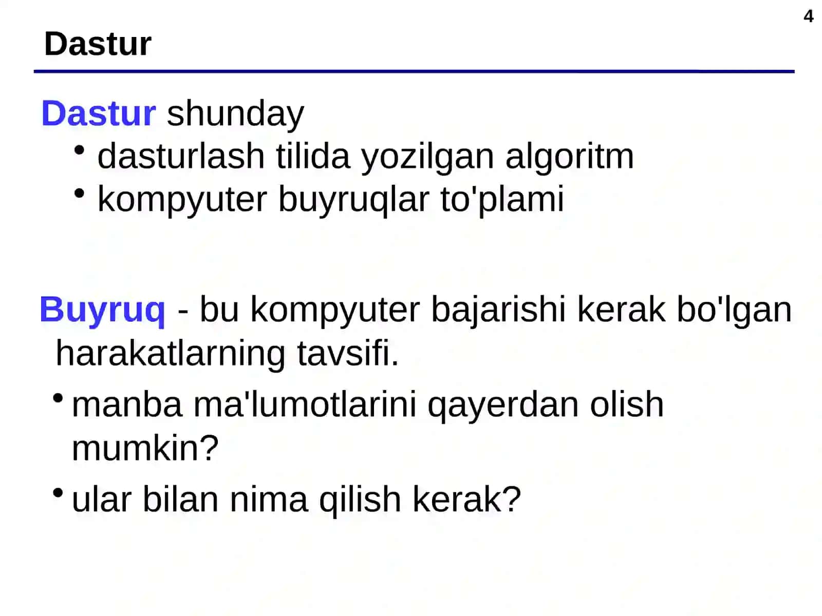 Algoritm 4