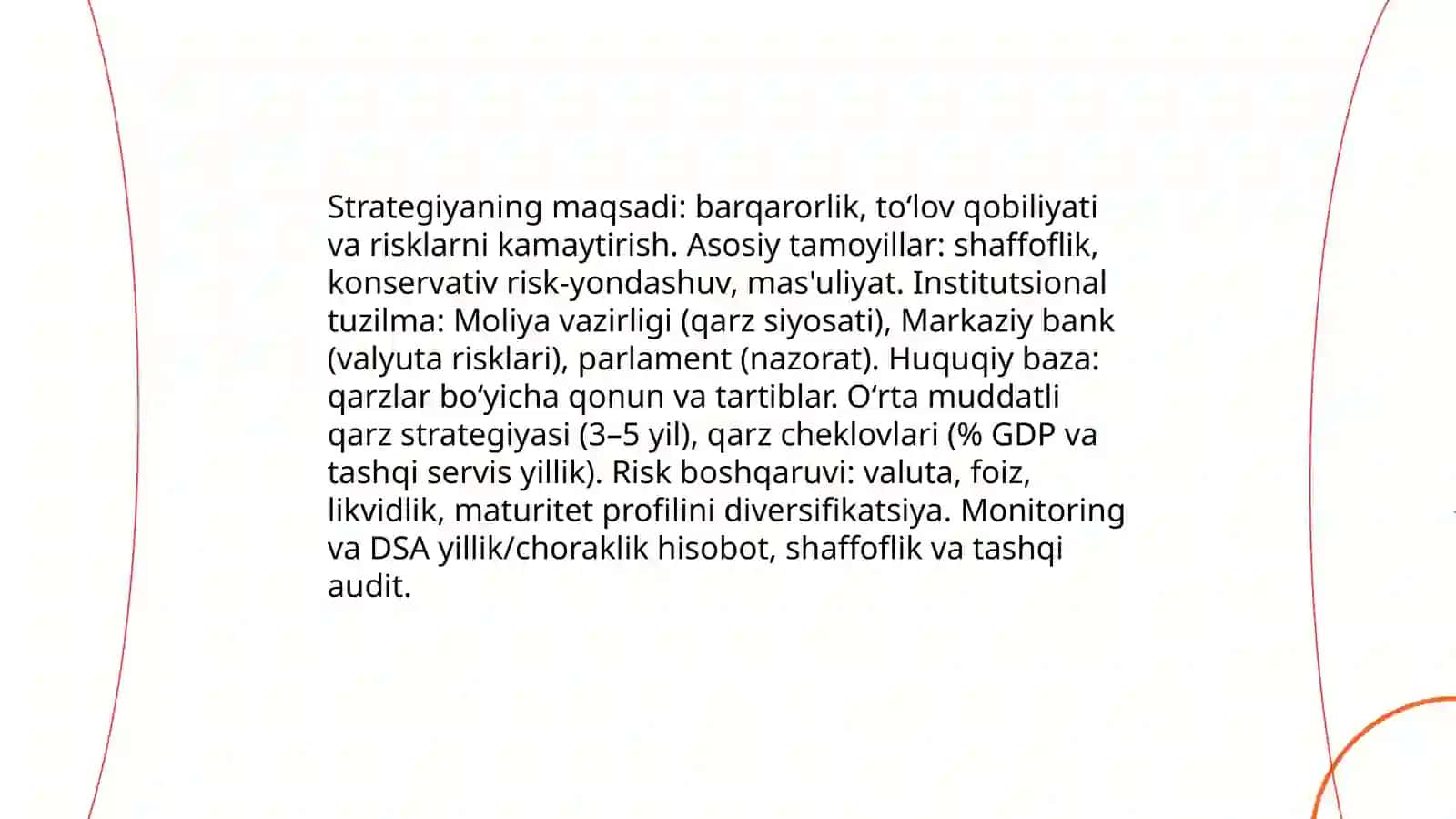 Mamlakat tashqi qarzi va tashqi to`lovlarini boshqarish masalalari 4