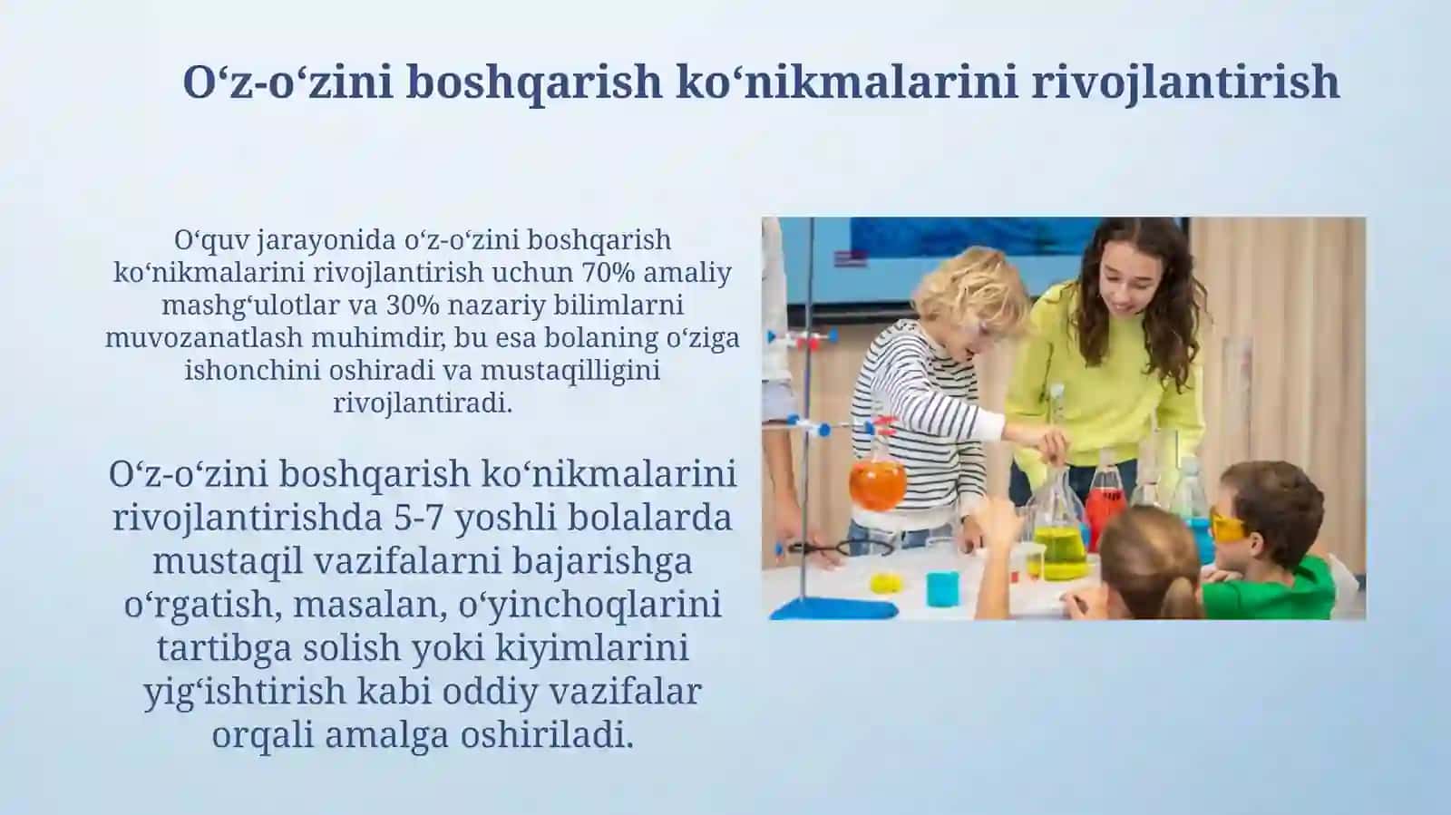 Boshlang'ich sinf o'quvchilarining bilim koʻnikma va malakalarni shakllantirish 4